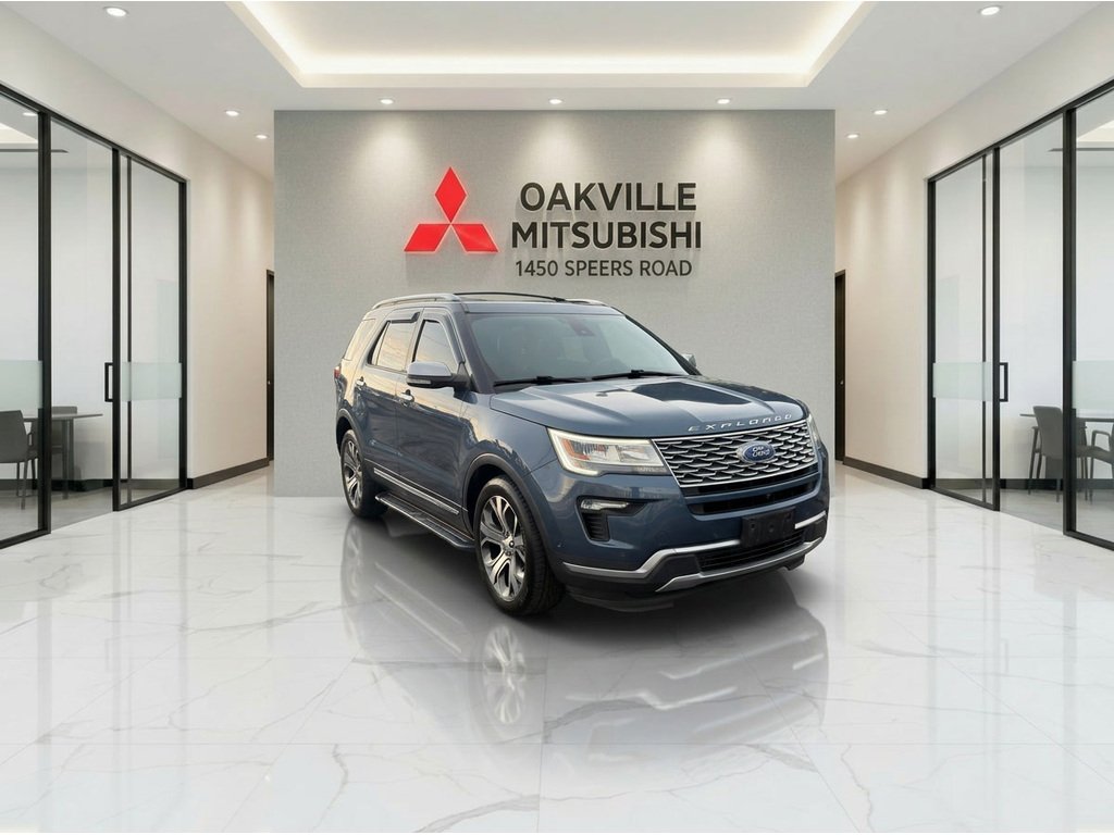2019 Ford Explorer PLATINUM   4WD   LEATHER   PANO   HTD/VNT in Oakville, Ontario - 2 - w1024h768px