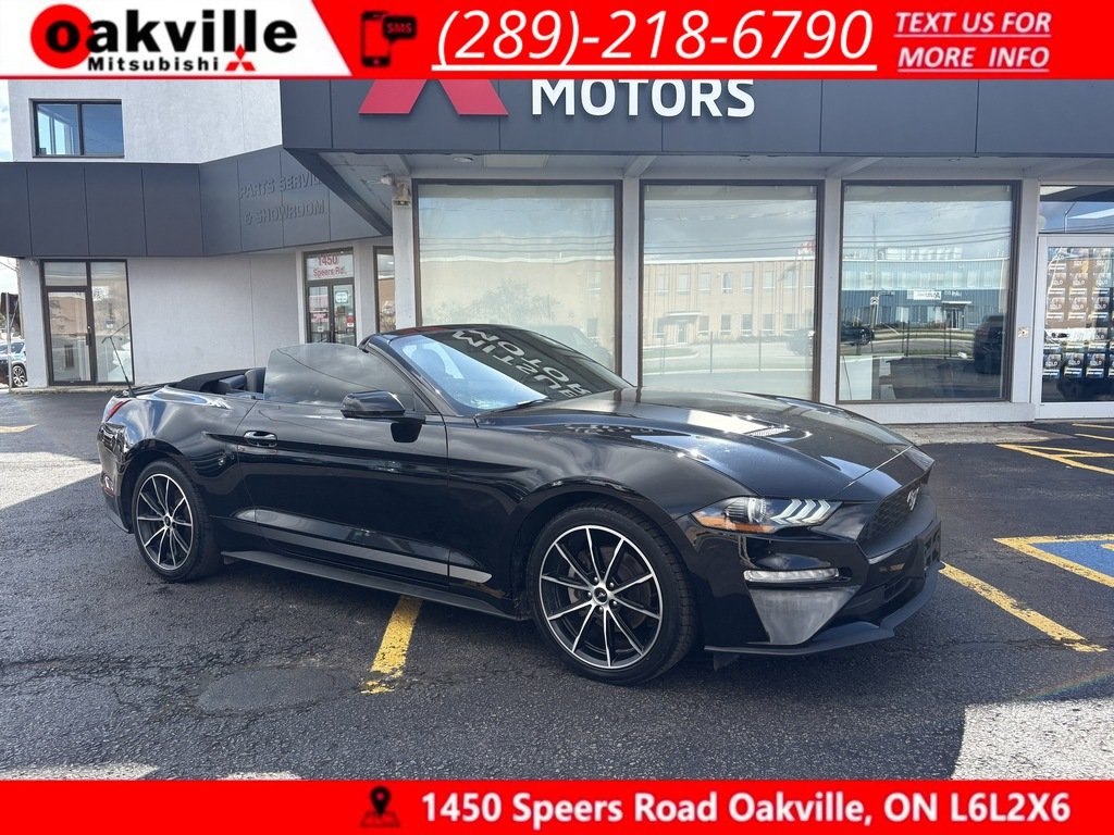 2022 Ford Mustang PREMIUM   CONVERTIBLE   HTD/VNT SEATS   LTHR in Oakville, Ontario - 1 - w1024h768px