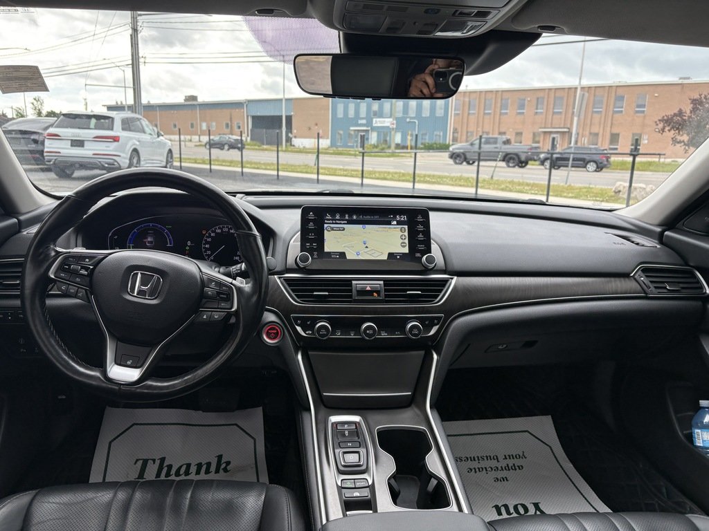 2022 Honda Accord Hybrid TOURNING   LTHR   ROOF   HUD   NAVI   BU CAM in Oakville, Ontario - 21 - w1024h768px