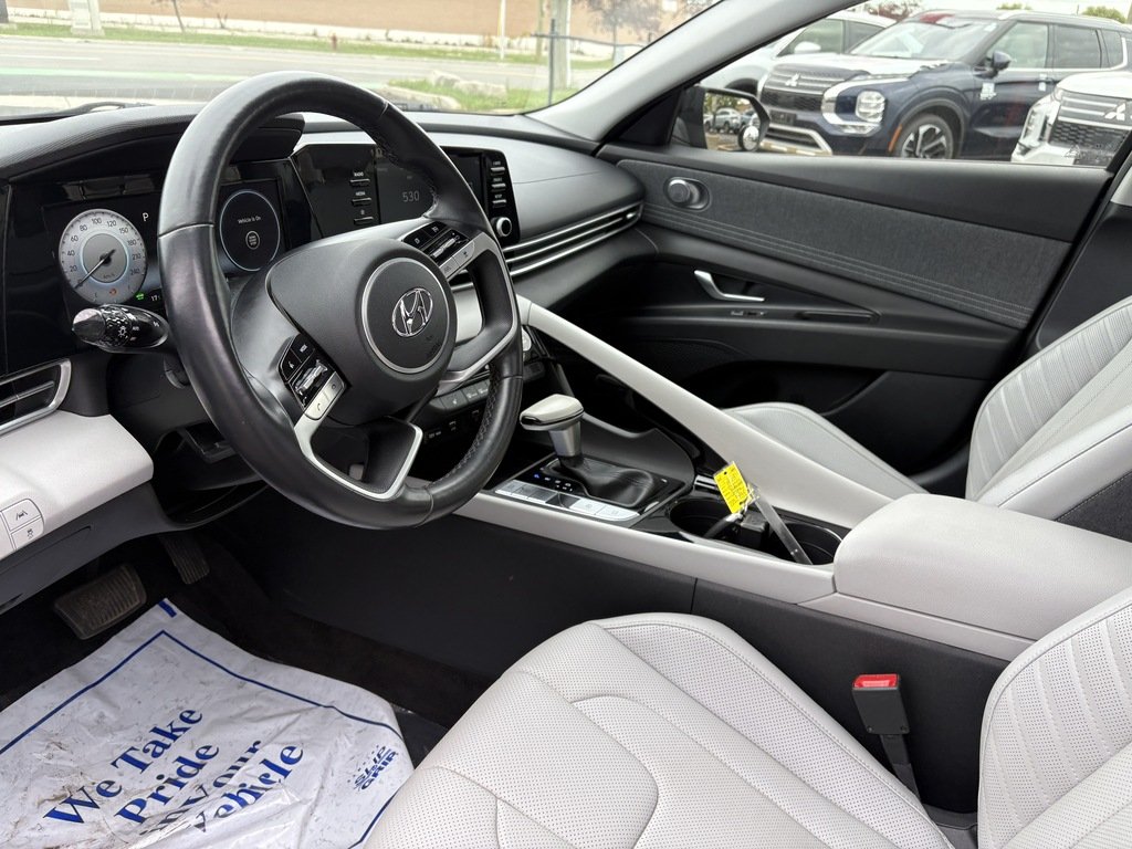 2022 Hyundai Elantra Hybrid ULTIMATE   HYBRID   LEATHER   SUNROOF   BU CAM in Oakville, Ontario - 11 - w1024h768px