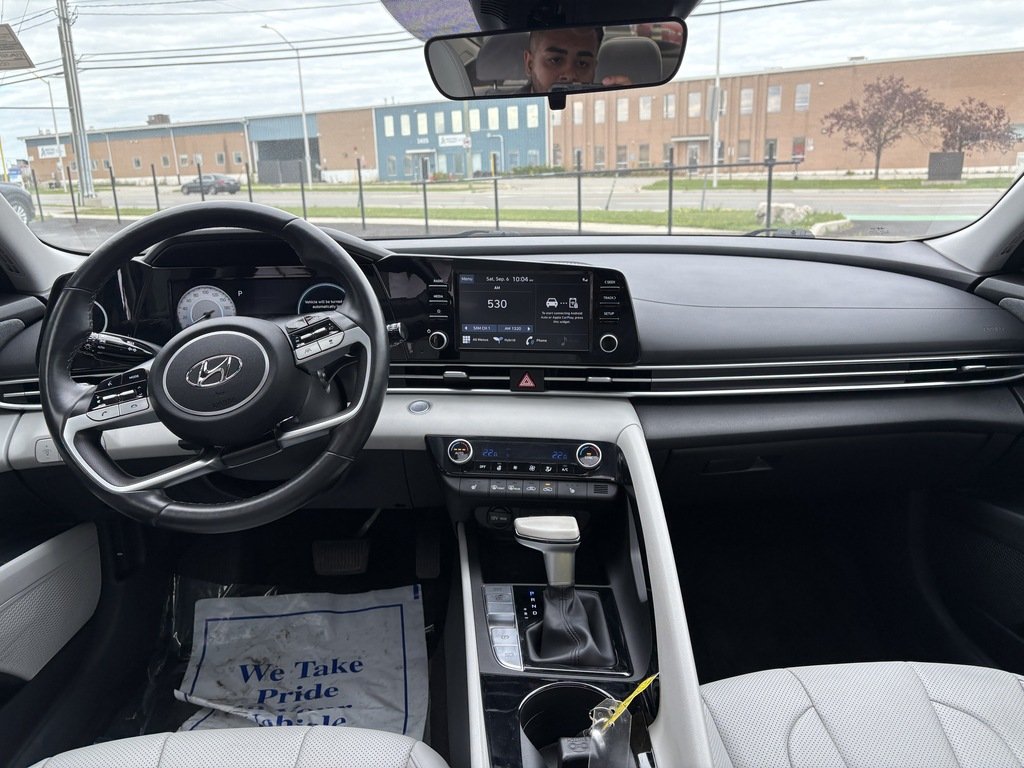 2022 Hyundai Elantra Hybrid ULTIMATE   HYBRID   LEATHER   SUNROOF   BU CAM in Oakville, Ontario - 19 - w1024h768px