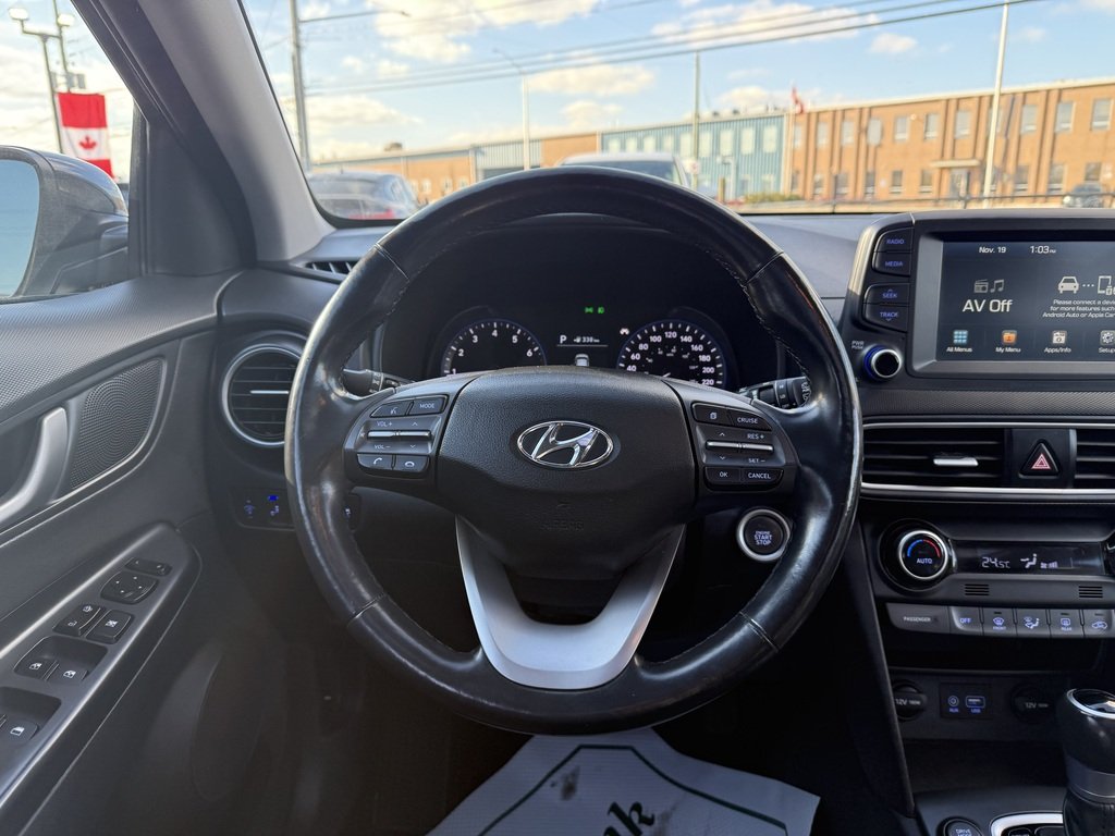 2018 Hyundai Kona AWD   LUXURY  B/U CAM   CARPLAY   BLIND SPOT in Oakville, Ontario - 13 - w1024h768px