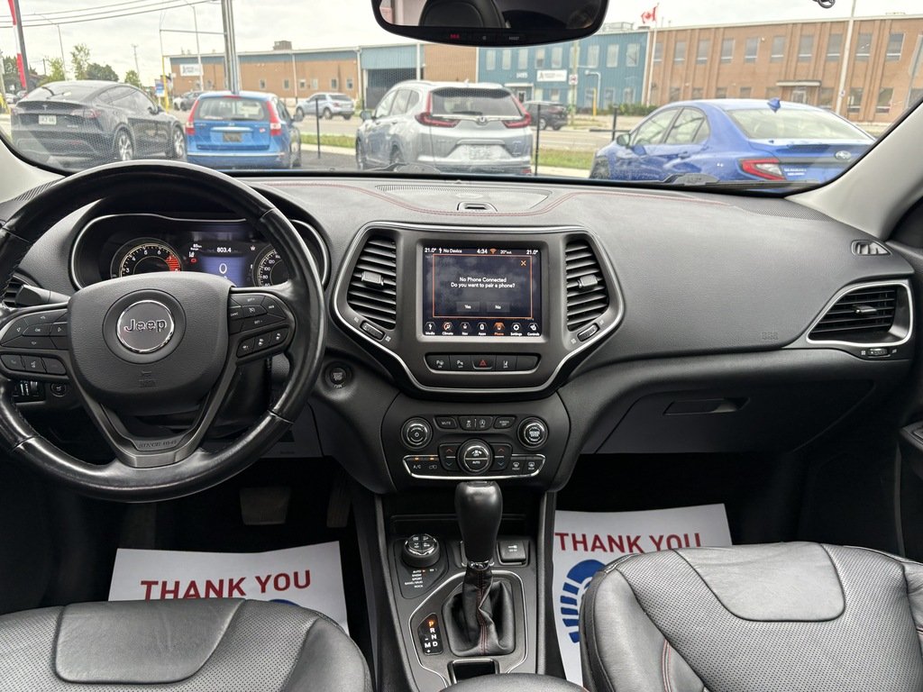 2021 Jeep Cherokee TRAILHAWK ELITE   AWD   LTHR   PANO   HTD/VNT in Oakville, Ontario - 14 - w1024h768px