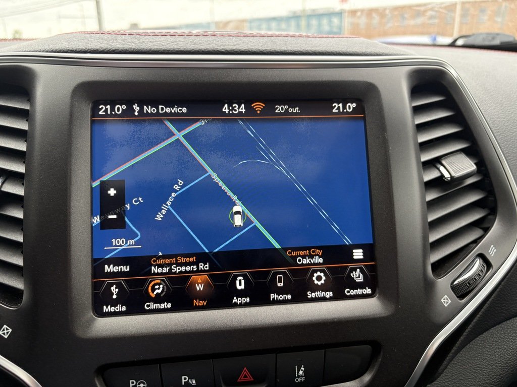 2021 Jeep Cherokee TRAILHAWK ELITE   AWD   LTHR   PANO   HTD/VNT in Oakville, Ontario - 19 - w1024h768px