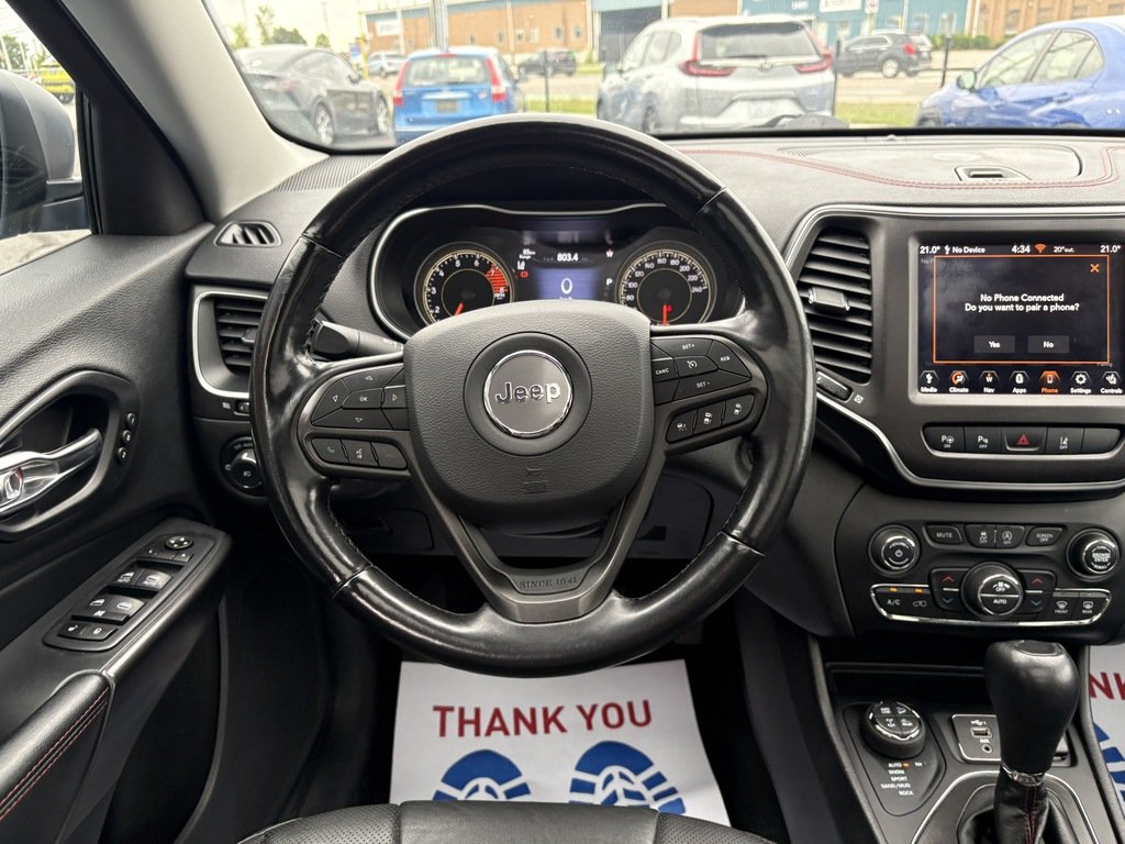 2021 Jeep Cherokee TRAILHAWK ELITE   AWD   LTHR   PANO   HTD/VNT in Oakville, Ontario - 16 - w1024h768px