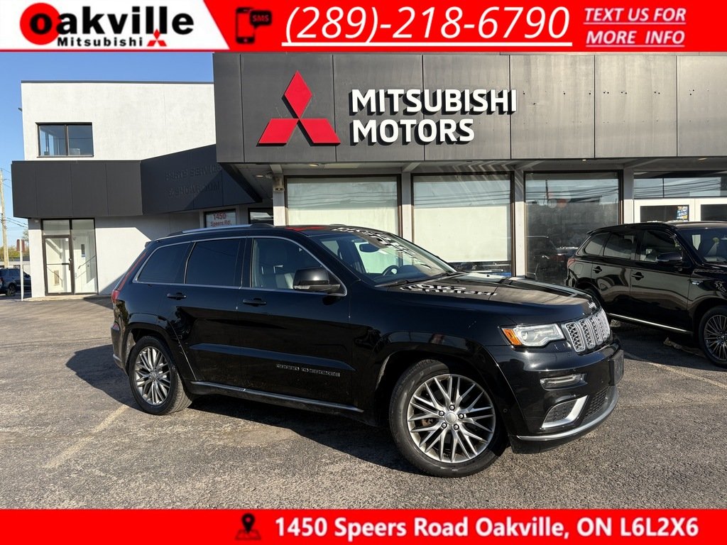 2018 Jeep Grand Cherokee SUMMIT   4x4   PANO   HTD/VNT SEATS   PANO in Oakville, Ontario - 1 - w1024h768px