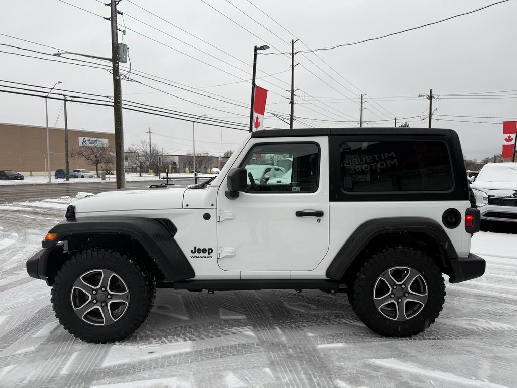 2023 Jeep Wrangler SPORT   S   MANUAL   HARD TOP   HTD STEER in Oakville, Ontario - 5 - w1024h768px