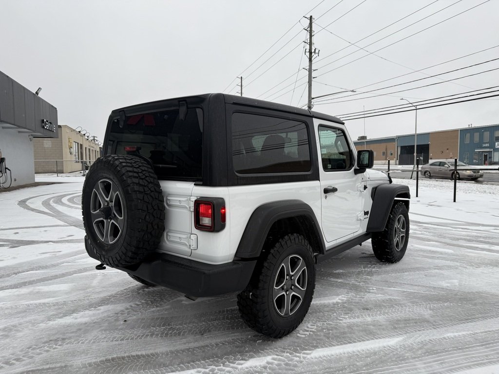 2023 Jeep Wrangler SPORT   S   MANUAL   HARD TOP   HTD STEER in Oakville, Ontario - 8 - w1024h768px