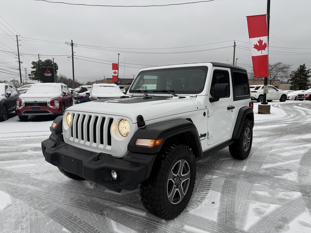2023 Jeep Wrangler SPORT   S   MANUAL   HARD TOP   HTD STEER in Oakville, Ontario - 4 - w1024h768px