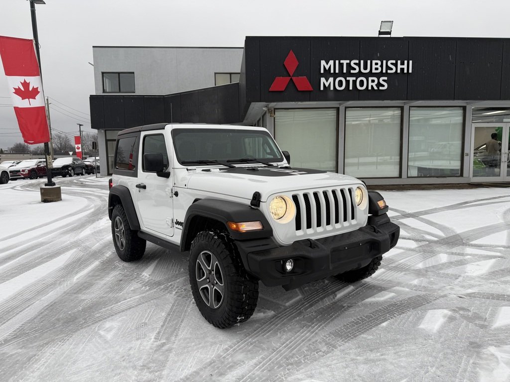2023 Jeep Wrangler SPORT   S   MANUAL   HARD TOP   HTD STEER in Oakville, Ontario - 2 - w1024h768px