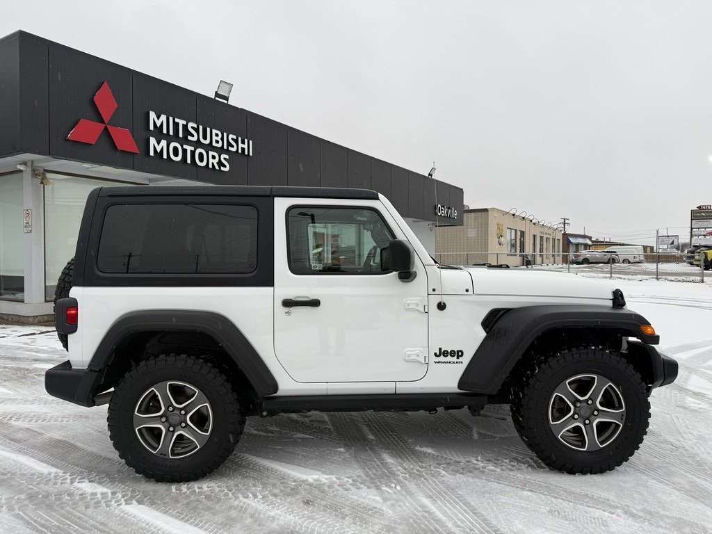 2023 Jeep Wrangler SPORT   S   MANUAL   HARD TOP   HTD STEER in Oakville, Ontario - 9 - w1024h768px