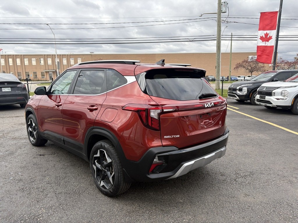 2024 Kia Seltos EX PREMIUM   AWD   HTD/VNT SEATS   SUNROOF   LTHR in Oakville, Ontario - 6 - w1024h768px