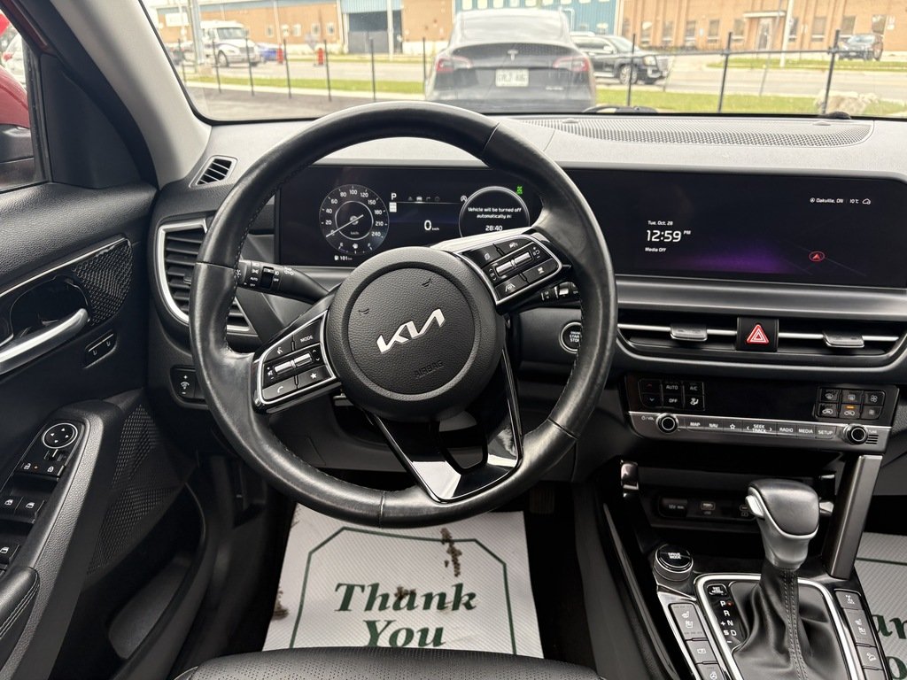 2024 Kia Seltos EX PREMIUM   AWD   HTD/VNT SEATS   SUNROOF   LTHR in Oakville, Ontario - 15 - w1024h768px