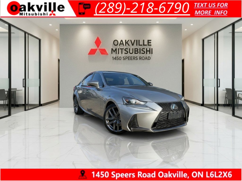 2017 Lexus IS 300 AWD   F-SPORT   RED INTERIOR   SUNROOF in Oakville, Ontario - 1 - w1024h768px