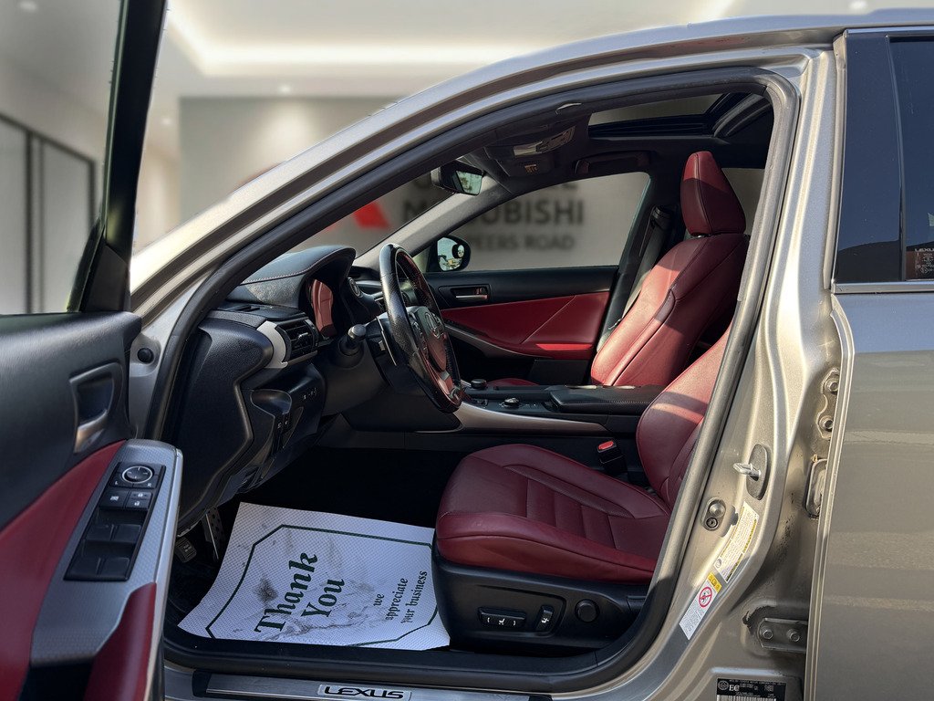 2017 Lexus IS 300 AWD   F-SPORT   RED INTERIOR   SUNROOF in Oakville, Ontario - 12 - w1024h768px