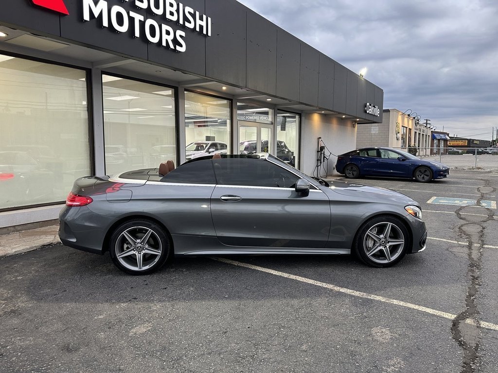 2018  C-Class C 300 4MATIC CABRIOLET   BURMESTER   BROWN LEATHER in Oakville, Ontario - 9 - w1024h768px