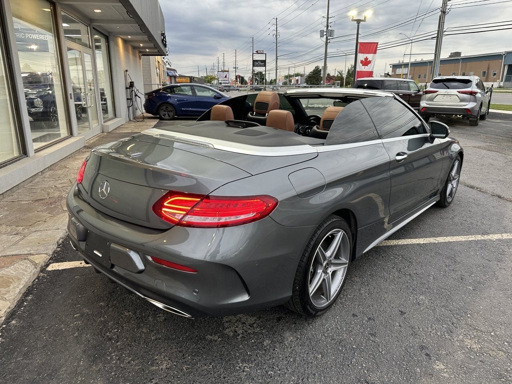 2018  C-Class C 300 4MATIC CABRIOLET   BURMESTER   BROWN LEATHER in Oakville, Ontario - 8 - w1024h768px