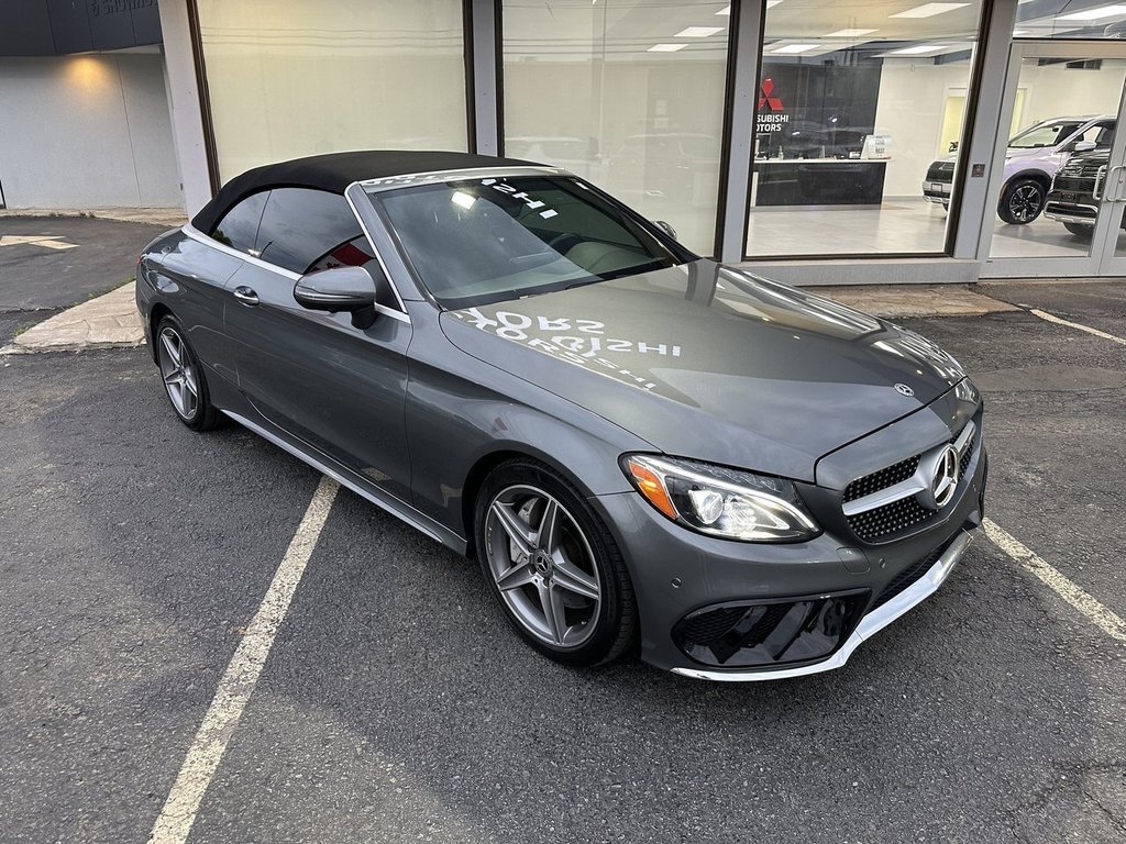 2018  C-Class C 300 4MATIC CABRIOLET   BURMESTER   BROWN LEATHER in Oakville, Ontario - 10 - w1024h768px