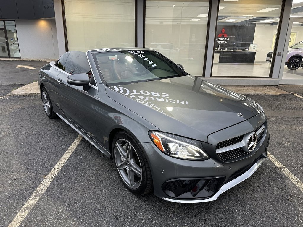 2018  C-Class C 300 4MATIC CABRIOLET   BURMESTER   BROWN LEATHER in Oakville, Ontario - 2 - w1024h768px