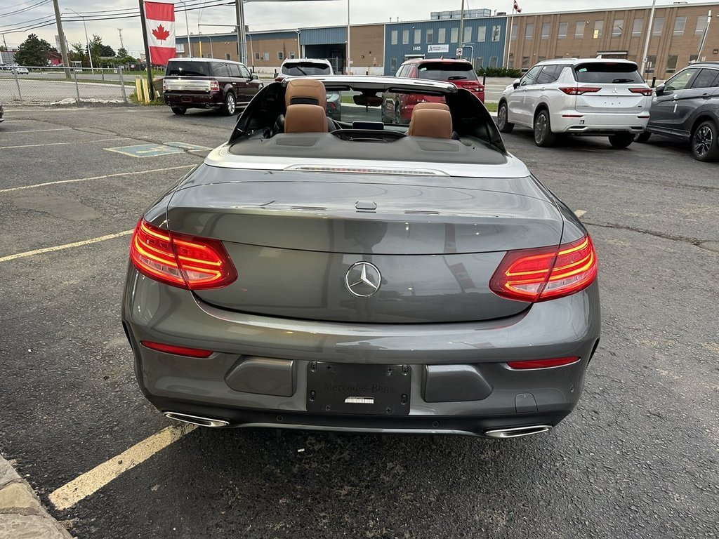 2018  C-Class C 300 4MATIC CABRIOLET   BURMESTER   BROWN LEATHER in Oakville, Ontario - 7 - w1024h768px