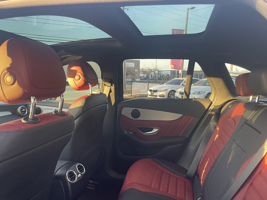 2022 Mercedes-Benz GLC AMG   GLC 43   4MATIC   RED INTERIOR   CARBON in Oakville, Ontario - 23 - w1024h768px