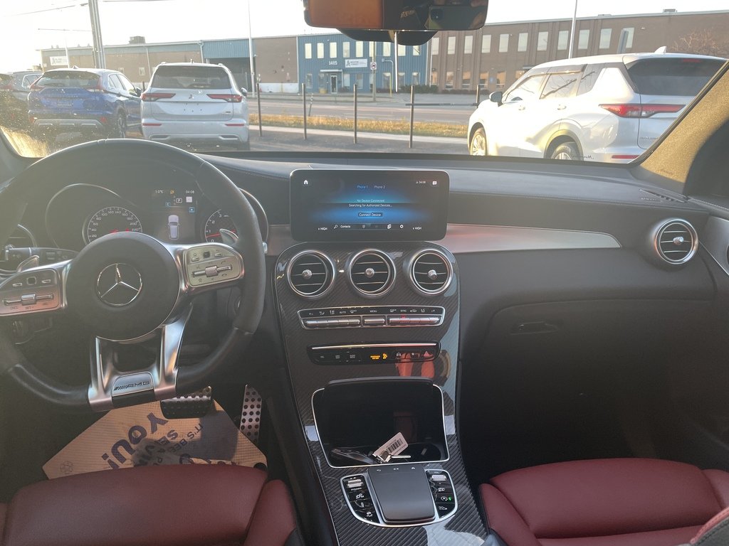 2022 Mercedes-Benz GLC AMG   GLC 43   4MATIC   RED INTERIOR   CARBON in Oakville, Ontario - 22 - w1024h768px