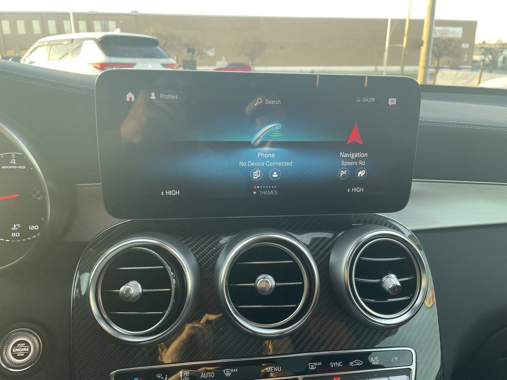 2022 Mercedes-Benz GLC AMG   GLC 43   4MATIC   RED INTERIOR   CARBON in Oakville, Ontario - 19 - w1024h768px