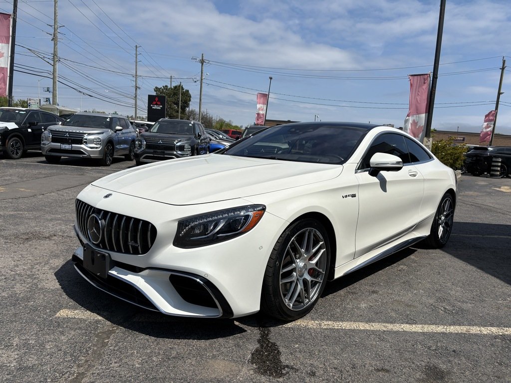 2018 Mercedes-Benz S-Class AMG   S 63    RED INTR   DESIGNO   BURMESTER in Oakville, Ontario - 4 - w1024h768px