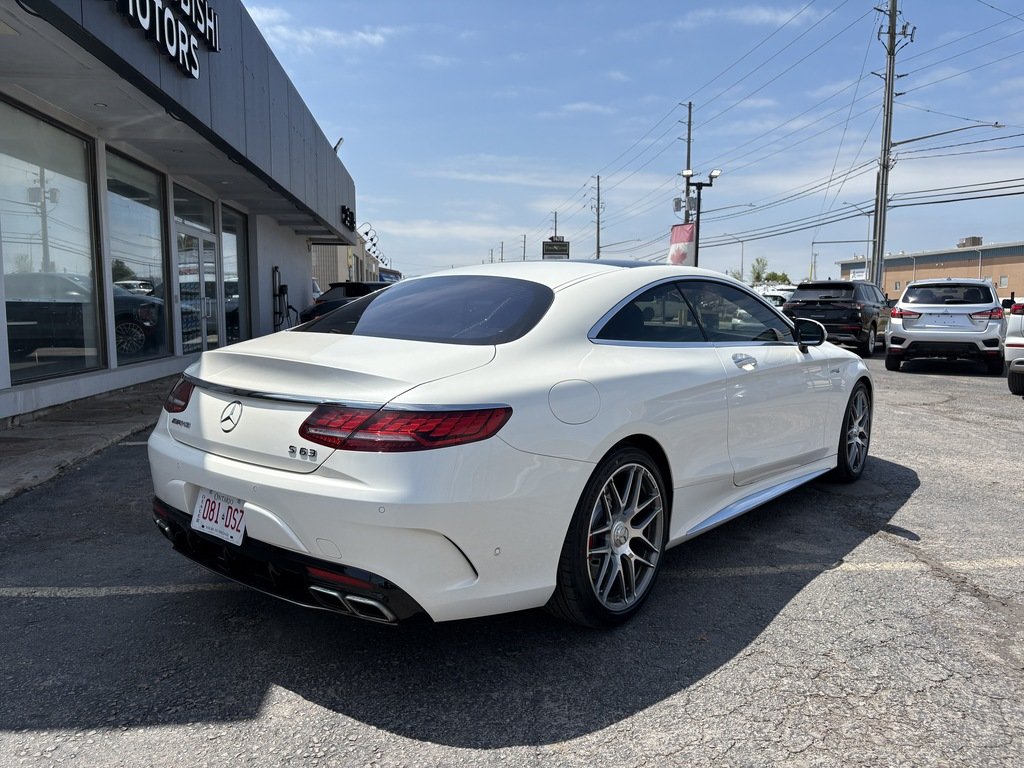 2018 Mercedes-Benz S-Class AMG   S 63    RED INTR   DESIGNO   BURMESTER in Oakville, Ontario - 8 - w1024h768px