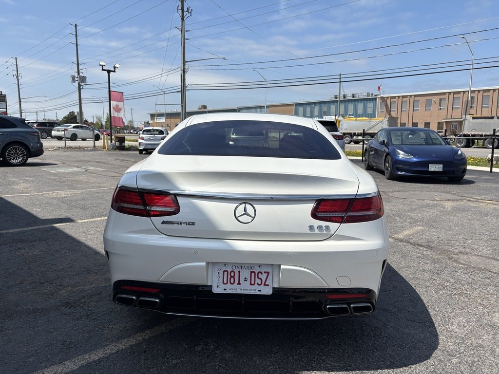 2018 Mercedes-Benz S-Class AMG   S 63    RED INTR   DESIGNO   BURMESTER in Oakville, Ontario - 7 - w1024h768px