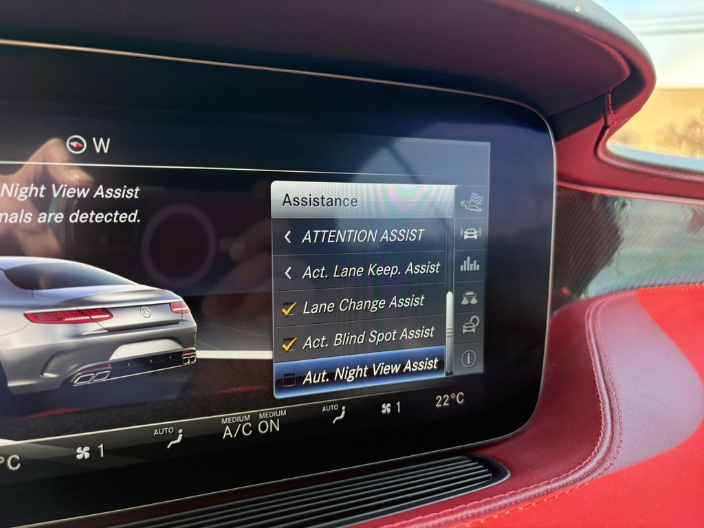 2018 Mercedes-Benz S-Class AMG   S 63    RED INTR   DESIGNO   BURMESTER in Oakville, Ontario - 15 - w1024h768px