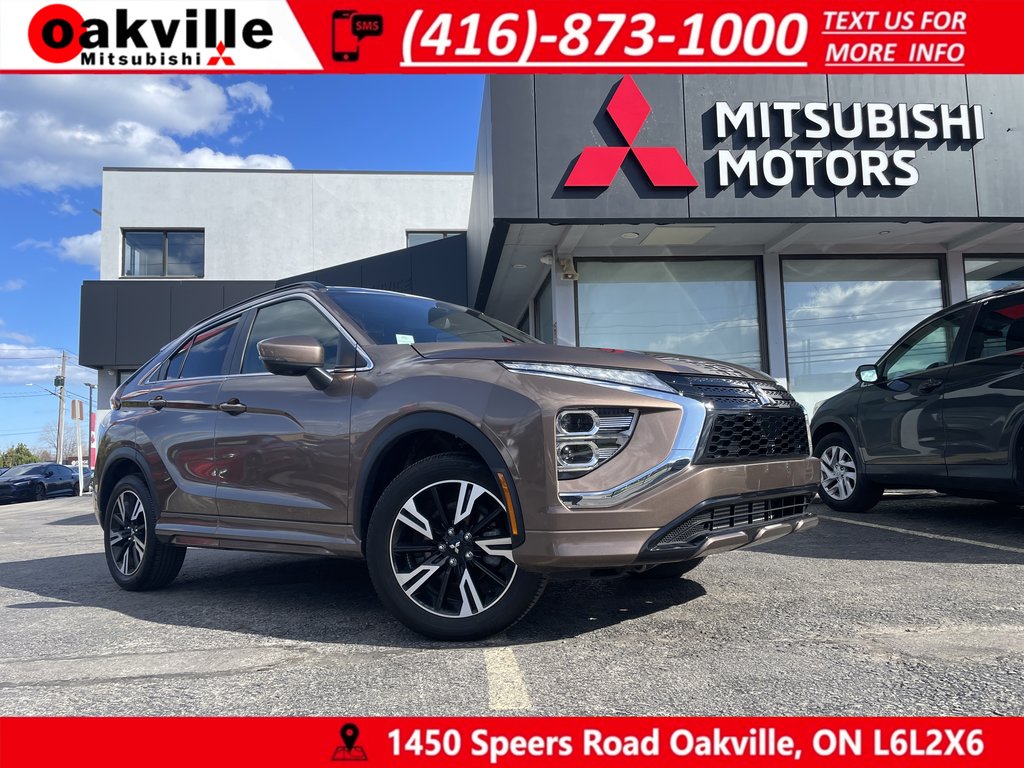 2023  ECLIPSE CROSS CPO   GT   S-AWC   HUD   LEATHER   DUAL SUNROOF in Oakville, Ontario - 1 - w1024h768px