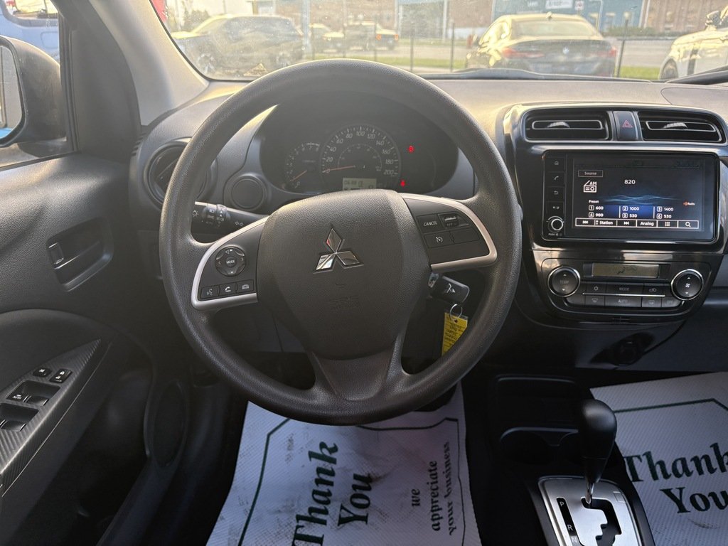 2023 Mitsubishi Mirage SE   AUTO   CPO   RATES AS LOW AS 0.90%   BU CAM in Oakville, Ontario - 14 - w1024h768px