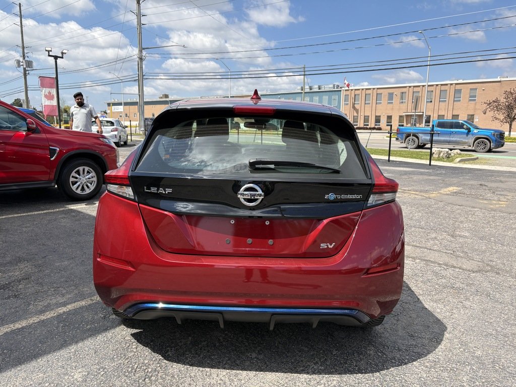 2018 Nissan Leaf SV   ELECTRIC   HTD SEATS   BU CAM   BLIND SPOT in Oakville, Ontario - 7 - w1024h768px