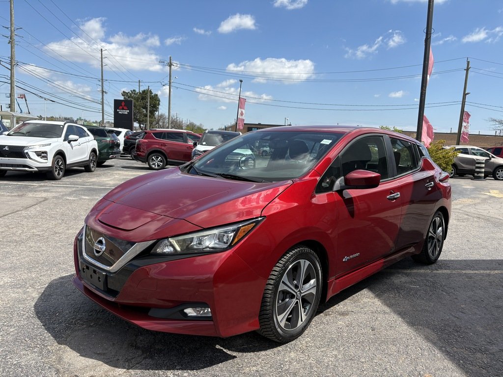 2018 Nissan Leaf SV   ELECTRIC   HTD SEATS   BU CAM   BLIND SPOT in Oakville, Ontario - 4 - w1024h768px