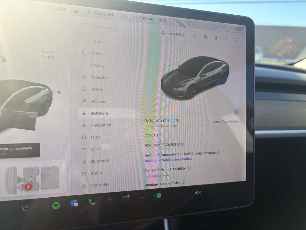 2018 Tesla Model 3 LONG RANGE   ELECTRIC   ROOF   LOW KM in Oakville, Ontario - 13 - w1024h768px