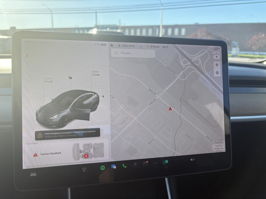 2018 Tesla Model 3 LONG RANGE   ELECTRIC   ROOF   LOW KM in Oakville, Ontario - 14 - w1024h768px