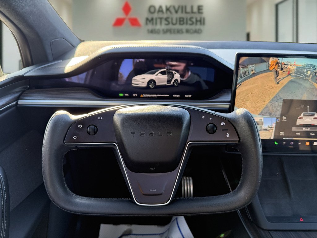 2022 Tesla Model X AWD   ELECTRIC   LEATHER   NAV   CLEAN CARFAX in Oakville, Ontario - 16 - w1024h768px