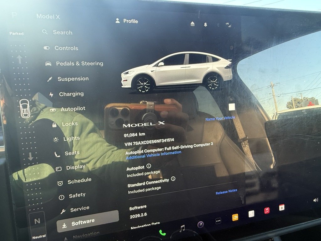 2022 Tesla Model X AWD   ELECTRIC   LEATHER   NAV   CLEAN CARFAX in Oakville, Ontario - 17 - w1024h768px