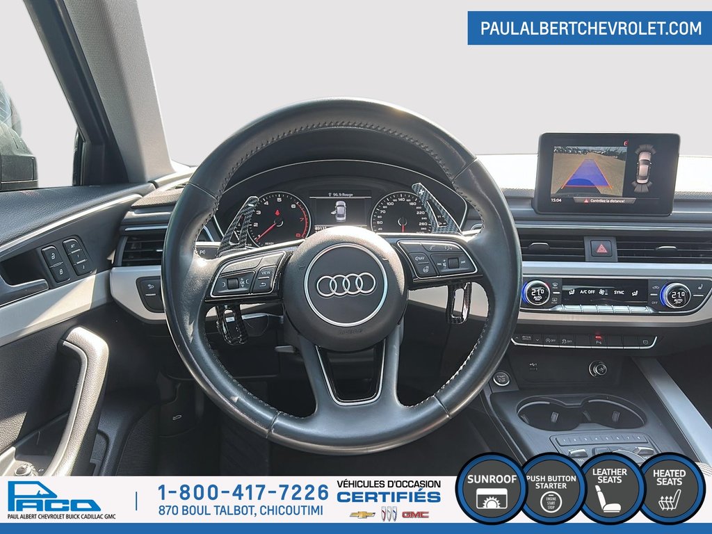 2019 Audi A4 4DR SDN AT QTRO KMFT in Chicoutimi, Quebec - 12 - w1024h768px