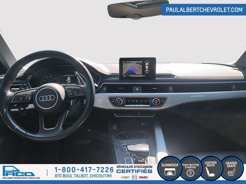 2019 Audi A4 4DR SDN AT QTRO KMFT in Chicoutimi, Quebec - 10 - w1024h768px