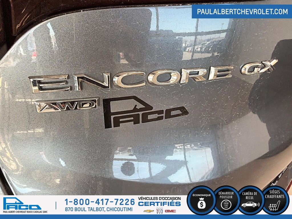 Buick ENCORE GX PREFERRED 4DR AWD PREFERRED 2021 à Chicoutimi, Québec - 16 - w1024h768px