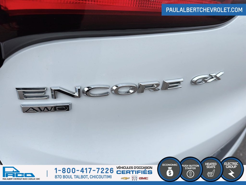 Buick ENCORE GX AWD 4DR PREFERRED 2022 à Chicoutimi, Québec - 16 - w1024h768px