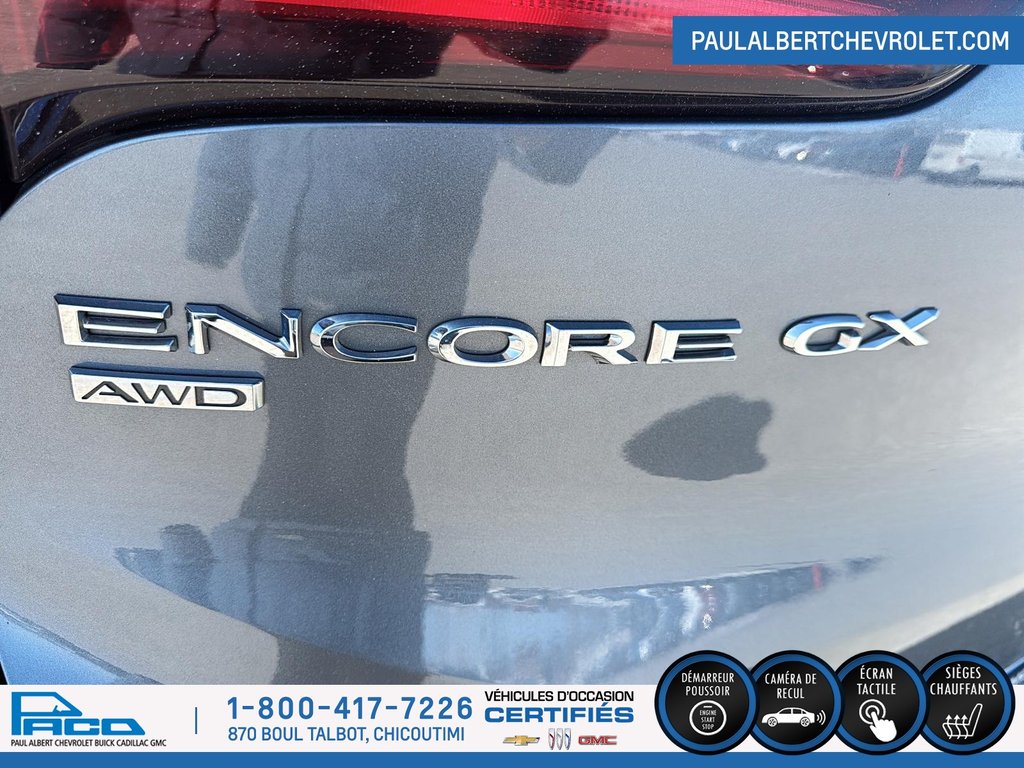 Buick ENCORE GX PRIVILÉGIÉ 2022 à Chicoutimi, Québec - 16 - w1024h768px
