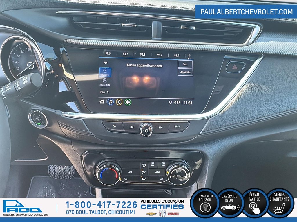 Buick ENCORE GX PRIVILÉGIÉ 2022 à Chicoutimi, Québec - 14 - w1024h768px