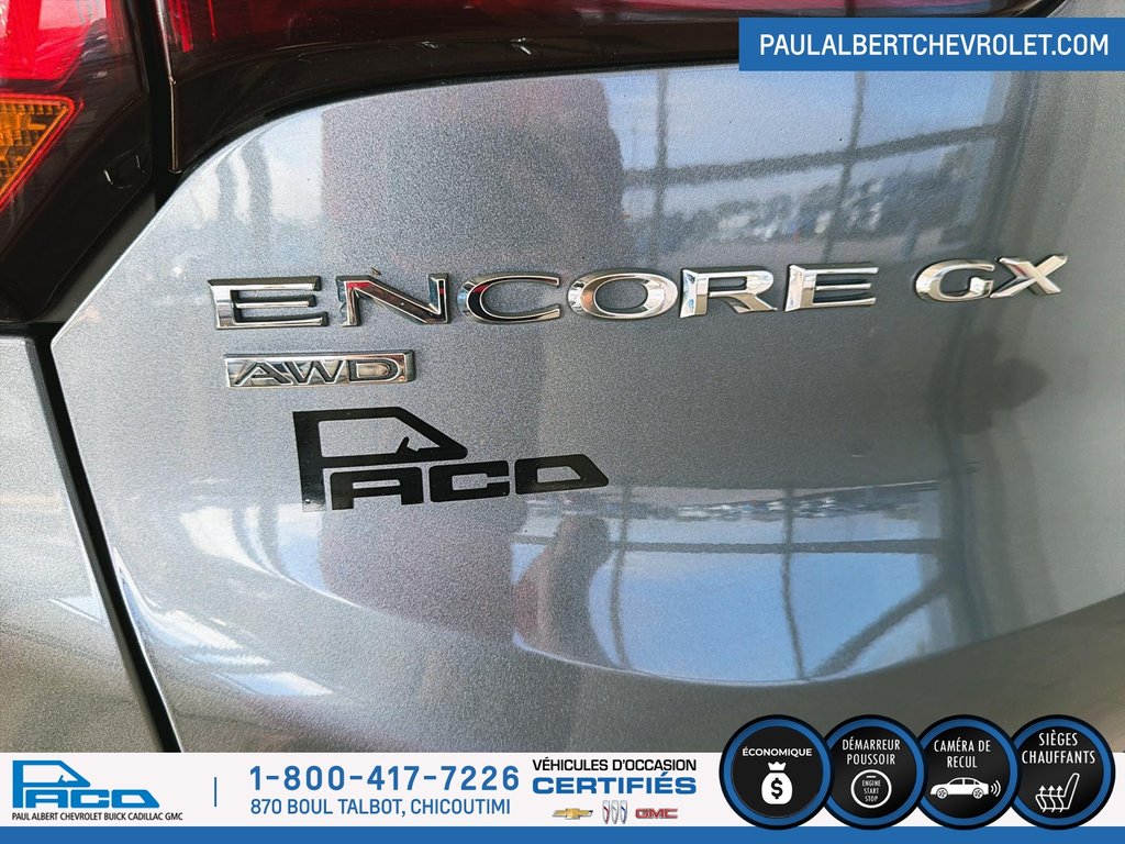 Buick ENCORE GX 4DR AWD PREFERRED 2022 à Chicoutimi, Québec - 16 - w1024h768px
