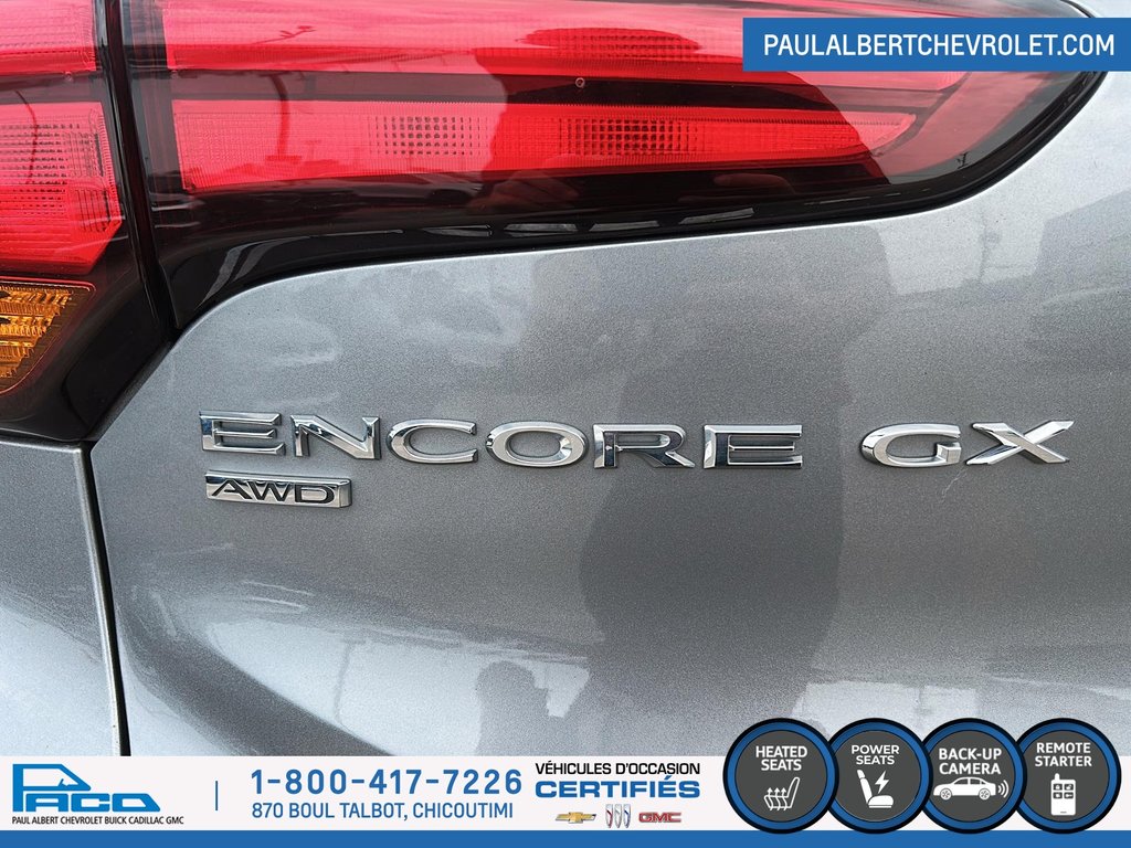 Buick Encore GX AWD 4DR PREFERRED 2023 à Chicoutimi, Québec - 16 - w1024h768px