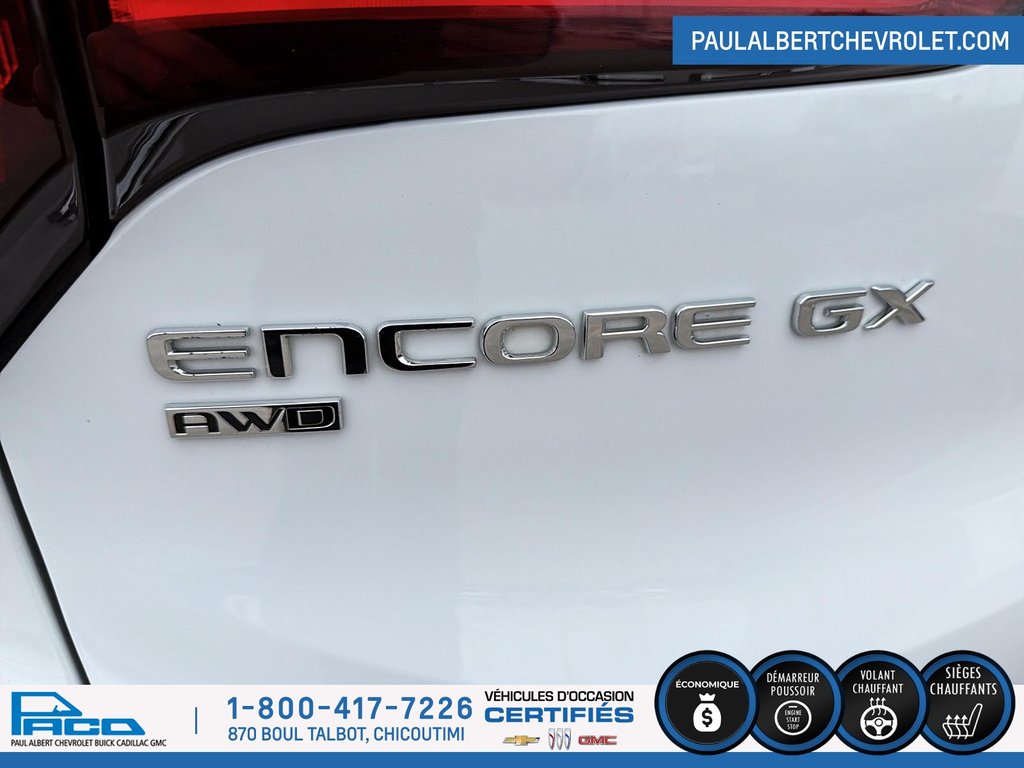 Buick ENCORE GX AWD 4DR PREFERRED 2024 à Chicoutimi, Québec - 16 - w1024h768px