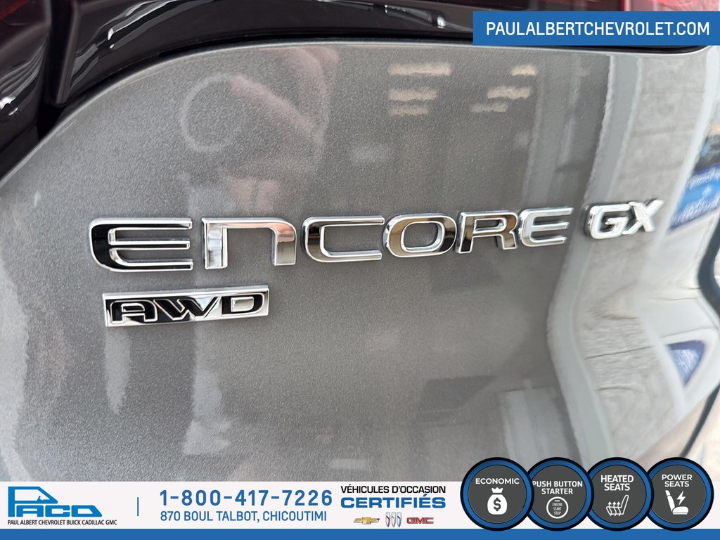 2025 Buick Encore GX AWD 4DR PREFERRED in Chicoutimi, Quebec - 16 - w1024h768px