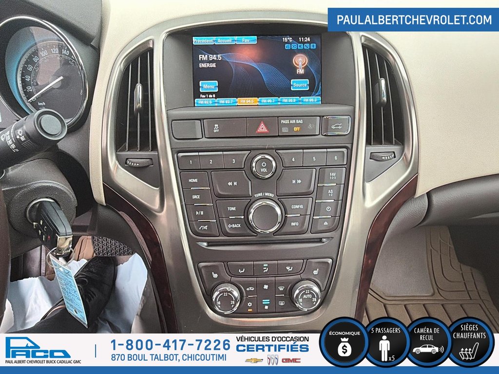 2016 Buick VERANO 4DR SDN CONVENIENCE in Chicoutimi, Quebec - 14 - w1024h768px